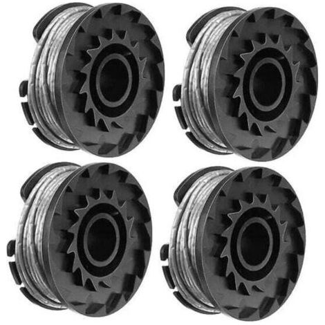 Lot de 4 bobines de tondeuse pour Bosch Easygrasscut 23, 26, 18, 18-230 (1/4)
