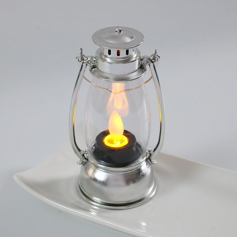 Décorations de Noël, lanternes en forme de poney, guirlandes lumineuses pour fêtes, bougies électroniques LED, lampes à pétro(Y030) (1/5)