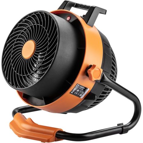 2 in 1 Elektroheizer und Lüfter 2400 W, verstellbar (1/5)