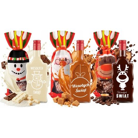 SET: BOTELLA WAVE CON ESTAMPADO + BOLSA DE NAVIDAD con envoltorio de regalo (1/5)