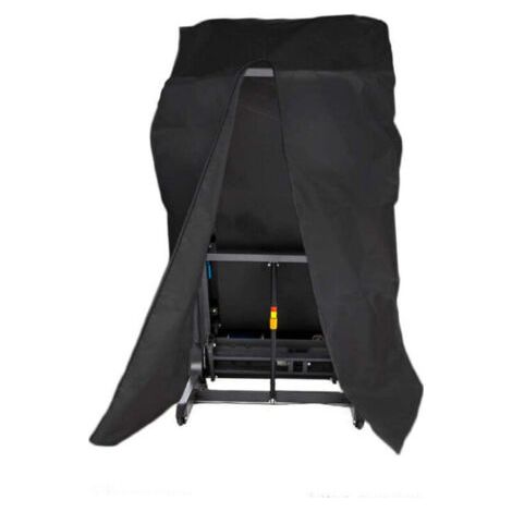 QORVA
-Housse de Tapis Roulant  Housse de Tapis Roulant Pliante avec Fermeture éclair,Housse de Protection résistante à la poussière pour Tapis Roulant d'équipement de Fitness pour l'entraînement de 4