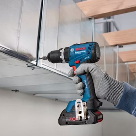 Perceuse à percussion Brushless 18V BOSCH GSB 18V-65 - machine nue - 06019N3300 — vue 2
