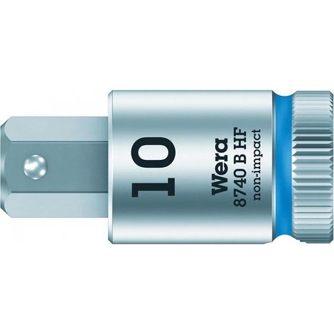 Llave de vaso Wera 8740 b hf tecnología Hex-Plus 10 mm (1/5)