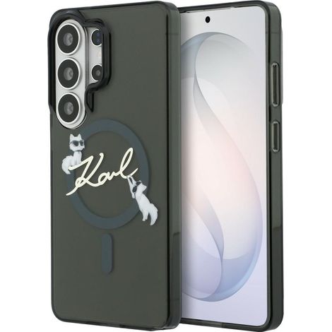 Funda Karl Lagerfeld IML KC Script MagSafe para Samsung Galaxy S26 Ultra negra (1/5)
