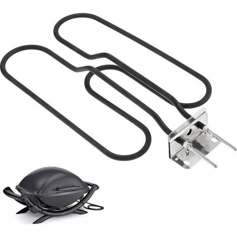 Suitable for Weber spiral heating elements 66631/65621, 230V, for oven models Q140 and Q1400, stainless steel, 2200W.