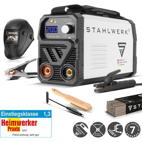 Saldatrice STAHLWERK ARC 200MD 200A completamente attrezzata (1/5)