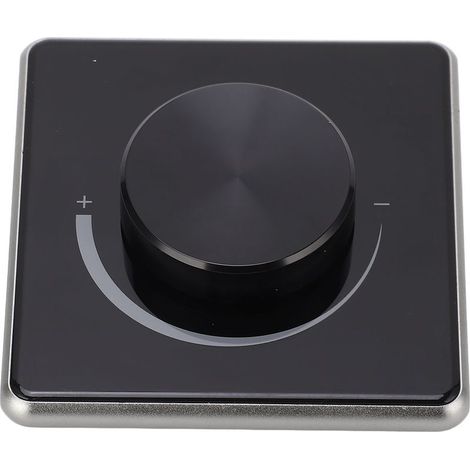 Interrupteur variateur numérique rotatif compatible avec la communication sans fil, pour ampoule LED de 150 W à variation d'intensité fluide (1/5)