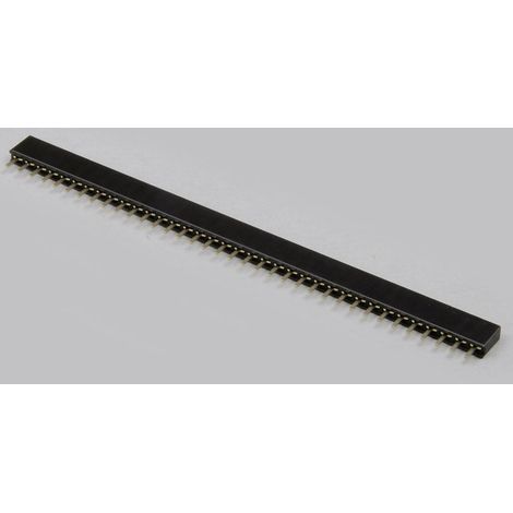 TRU COMPONENTS Barrette femelle (standard) Nbr de rangées: 1 Nombre de pôles par rangée: 5 TC-250630