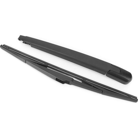 Car rear windshield wiper arm with black replacement blade set suitable for Hyundai KIA (1/5)