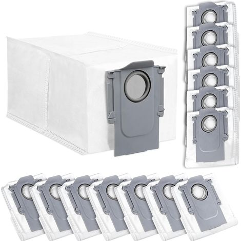 14 Stück Staubbeutel für Roborock Saros 10R / Q Revo/Qrevo Pro/Qrevo MaxV/Qrevo Curv/Qrevo Master / S8 MaxV Ultra / S8 Max Ultra Saugroboter, 2.7L große Kapazität Staubsaugerbeutel Ersatzteile (1/5)