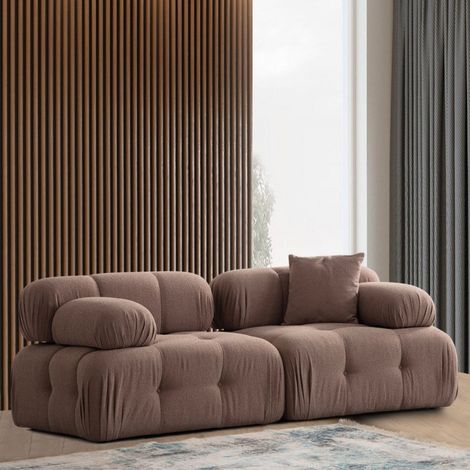 Modulares Sofa 2-Sitzer-Doblo-Cappuccino (1/5)