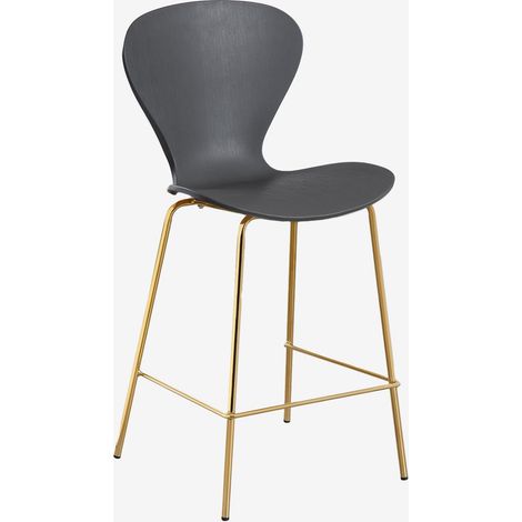 SKLUM Pack mit 2 hohen Hockern Uit ↑65 cm Gold