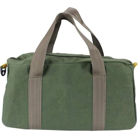 Enowelir Sac À Outils De Plomberie 14 Pouces Vert Robuste À Grande Ouverture Pour Multiples Outils (1/4)