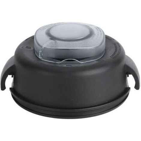 2 couvercles pour mixeur, grand et petit, avec bouchon amovible, compatible récipient Vitamix 64 oz, acrylique et silicone (1/5)