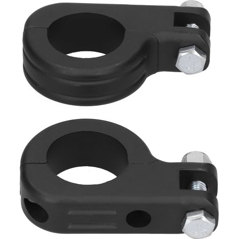 Paire de fixations de repose-pieds de protection moteur en alliage d'aluminium, accessoire moto compatible Yamaha (1/5)