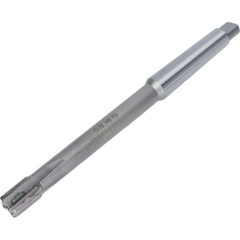 Alésoir machine 16mm H8 en acier tungstène, queue conique 4 dents pour perçage et alésage (1/5)