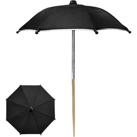 Abri de jardin compact pour plantes de balcon, offrant ombre et protection contre la pluie. Structure robuste en acier, dimensions : 27 x 35 cm, disponible en 11 coloris, dont le noir. (1/5)