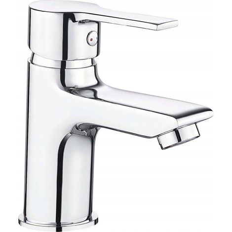 Grifo de lavabo Bralos cromado INVENA (1/3)