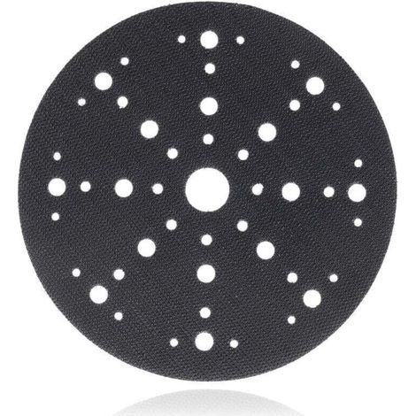 Protection pad auto-agrippante 150mm avec 49 trous pour Festool Plateau de ponçage et Plateau de polissage - pour protéger le ruban-crochets (1/4)