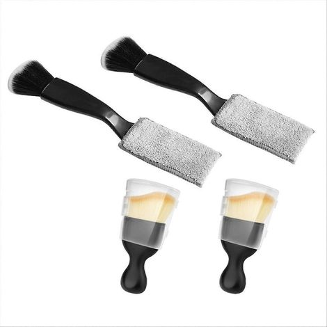 Brosse à poussière pour intérieur de voiture, brosse douce pour dépoussiérer l'intérieur de votre voiture (1/5)
