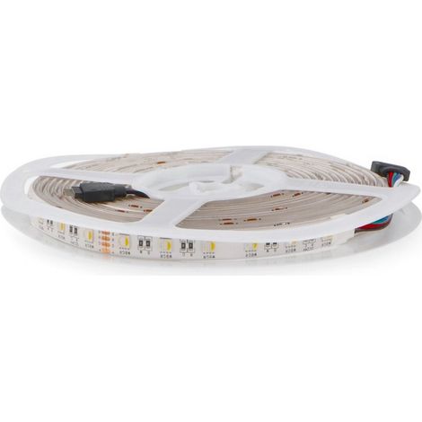 Striscia Led 24V 70W SMD 5050 5 metri IP65 RGBW Videny M LEDME (1/3)