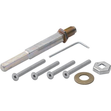 HOPPE® Befestigungsset für Schutz-Wechselgarnituren ES1/ES2 (Knopf/Griff), VK 10/8 mm, 12114479 (1/4)