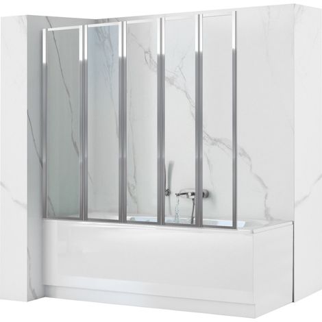 Bathtub Screen REA Idea Chrome 120 (1/5)