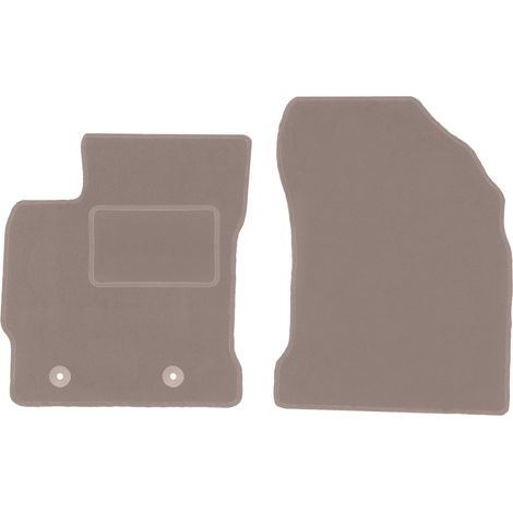 Tappetini anteriori per auto: Toyota Auris II hatchback, station wagon (2012-2018) beige