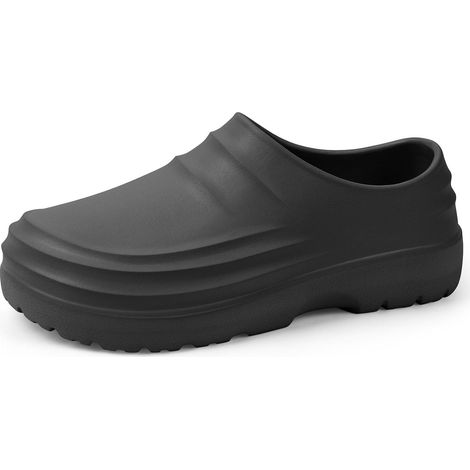 Chaussures de Cuisine Homme Femme, Sabots EVA Imperméables Antidérapants, Semelle Épaisse de 4 cm pour Chefs Infirmiers Jardinage (1/5)