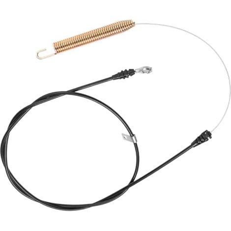 Pièce de rechange compatible GY21106 GY20156 Cable de commande d'embrayage compatible avec John Deere L100 L110 L118 L111 LA105 LA120 LA125 & X300 Series avec plateau de 106,7 cm (1/5)
