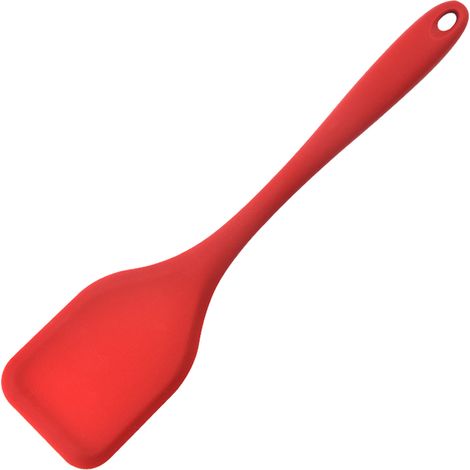 Spatule En Silicone - Résistante À La Chaleur Jusqu'à 260 °C - Pour Surfaces Antiadhésives - Avec Noyau Métallique - 1 Pièce (1/5)