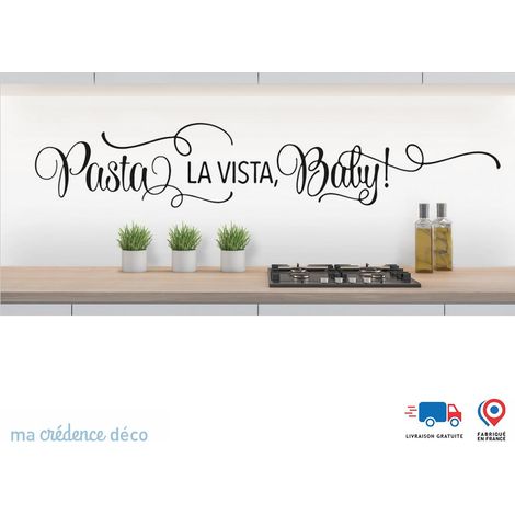 Crédence : PASTA LA VISTA BABY - Alu composite - 60 - 120 (1/3)