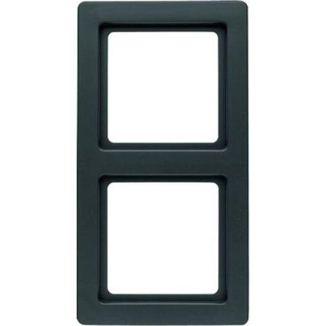 Berker Q.1 RAHMEN 2FACH SCHWARZ MATT / BERKER 10126085