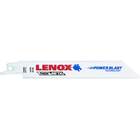 LENOX Säbelsägeblatt BI-METALL 5St. 152x19x0,9mm 14 Z