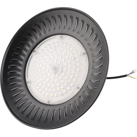 Projecteur LED industriel 14 000 lm, 100 W, idéal pour entrepôts, ateliers, usines, garages et granges. (1/5)