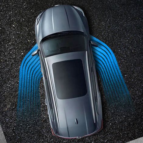 Éclairage LED bleu pour voiture, ailes d'ange, éclairage de sol LED pour tapis, compatible avec Tesla, BMW, Golf, décorations, accessoires auto, éclairage au sol, éclairage pour véhicules. (1/5)