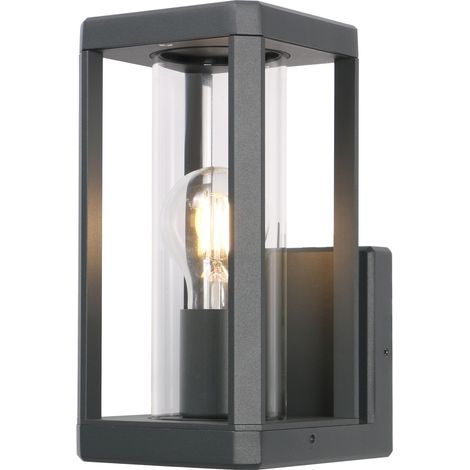 Applique murale exterieure nevada - mantra - noir - 1xe27 - ip65 225298362 225296182