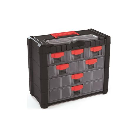 ORGANIZADOR CERRADO DE HERRAMIENTAS KISTENBERG 7 CAJONES MULTICASE CARGO ORGANISER 20X40X26