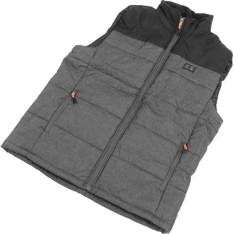 Gilet chauffant unisexe, 11 zones de chauffe, USB, veste chauffante électrique légère, gilet d'hiver pour la randonnée, la course à pied, le camping, l'alpinisme, taille 4XL (1/5)