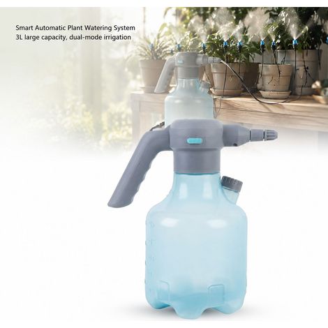 Spruzzatore elettrico da 3 litri - Irrigazione a goccia automatica - Batteria ricaricabile per piante da interno - Blu (1/5)