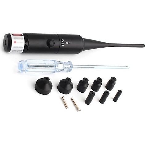 LYERCW - Kit de réglage de visée avec étui de transport, outil de chasse universel et réglable, léger et durable. (1/5)