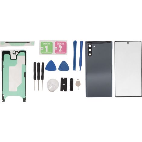 Coque Arrière de Remplacement et Kit de Réparation Écran pour Samsung Galaxy Note 10 Noir (1/5)