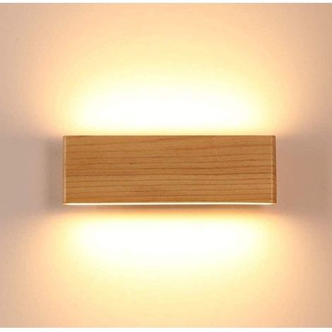 LED-Wandleuchte für den Innenbereich, Nachtlicht, geeignet für Wohnzimmer, Schlafzimmer, Flur und Treppenhaus (warmes Licht/22 cm) (1/5)