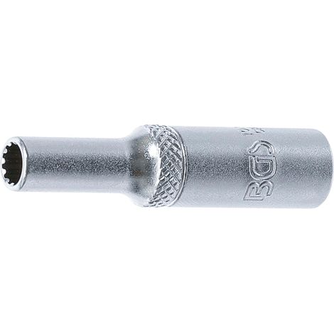 Llave de vaso Gear Lock, larga  entrada 6,3 mm (1/4")  5 mm (1/3)