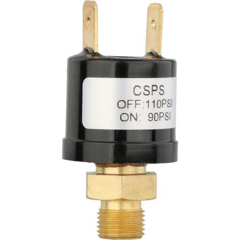 Pressostat robuste pour compresseur d'air, 12 V (1/5)