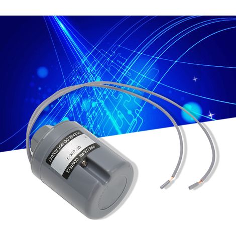 Pressostat automatique pour surpresseurs domestiques auto-amorçants, régulateur de pression automatique, contrôleur de pression gris (1/5)