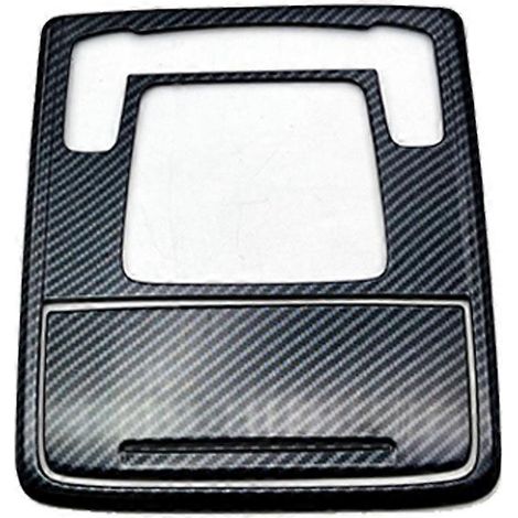 Auto Carbon Fiber Innen Vorne Leselicht Lampe Abdeckung Trim Aufkleber für -V 2022 2023 (1/5)