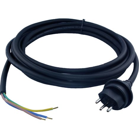 HAWA R6673 Strom Anschlusskabel Schwarz 5 m