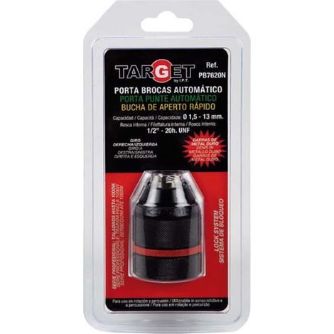 Portabrocas metal automatico Target PB7620 (1/2)
