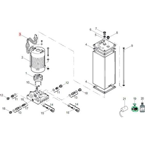 FAAC 7514075 Cavo Elettrico 1,8 MT Ricambio Per 760 S800 640 620 642 Senza Motoprotettore (1/3)